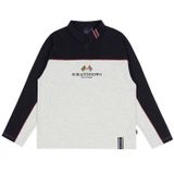  Áo Polo RMTCRW [ROMANTIC CROWN] - PIPING POLO SHIRT NAVY 