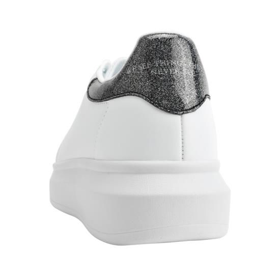Giày Domba Highpoint - Glitter - Trắng Long Lanh - H-9023