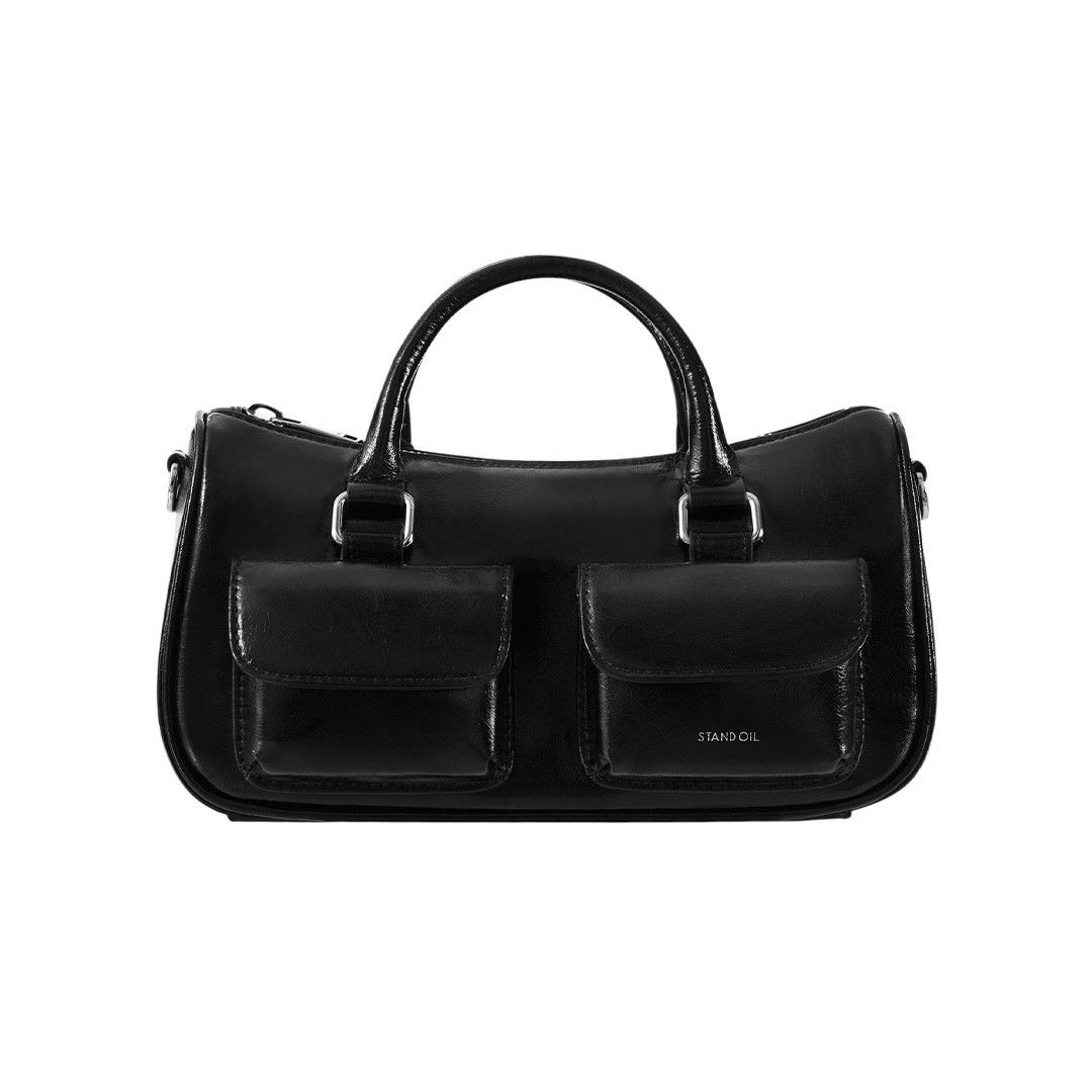 Túi Xách Stand Oil - Chubby Half Bag Black
