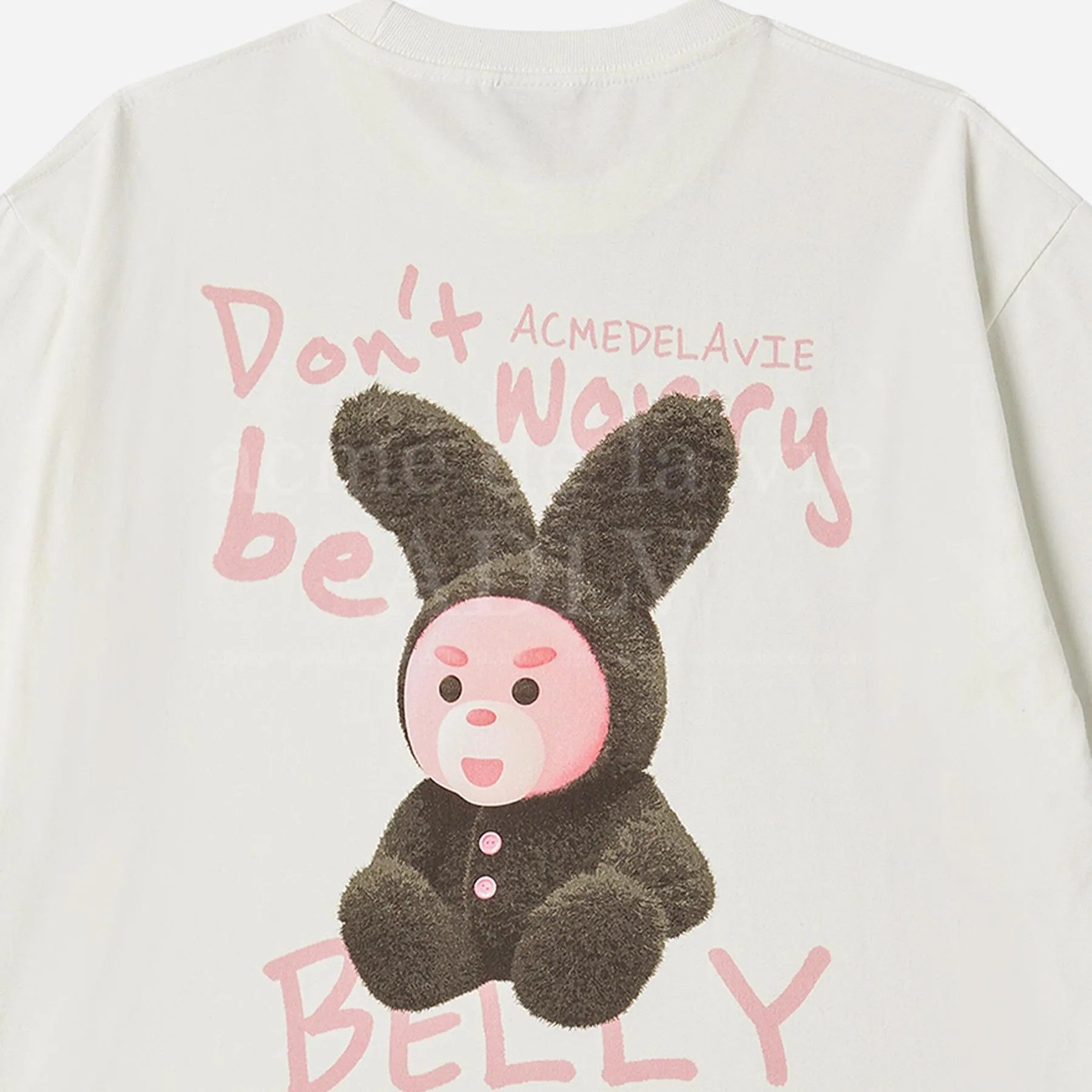 Áo thun ADLV - Acmé de la vie Rabbit Belly White