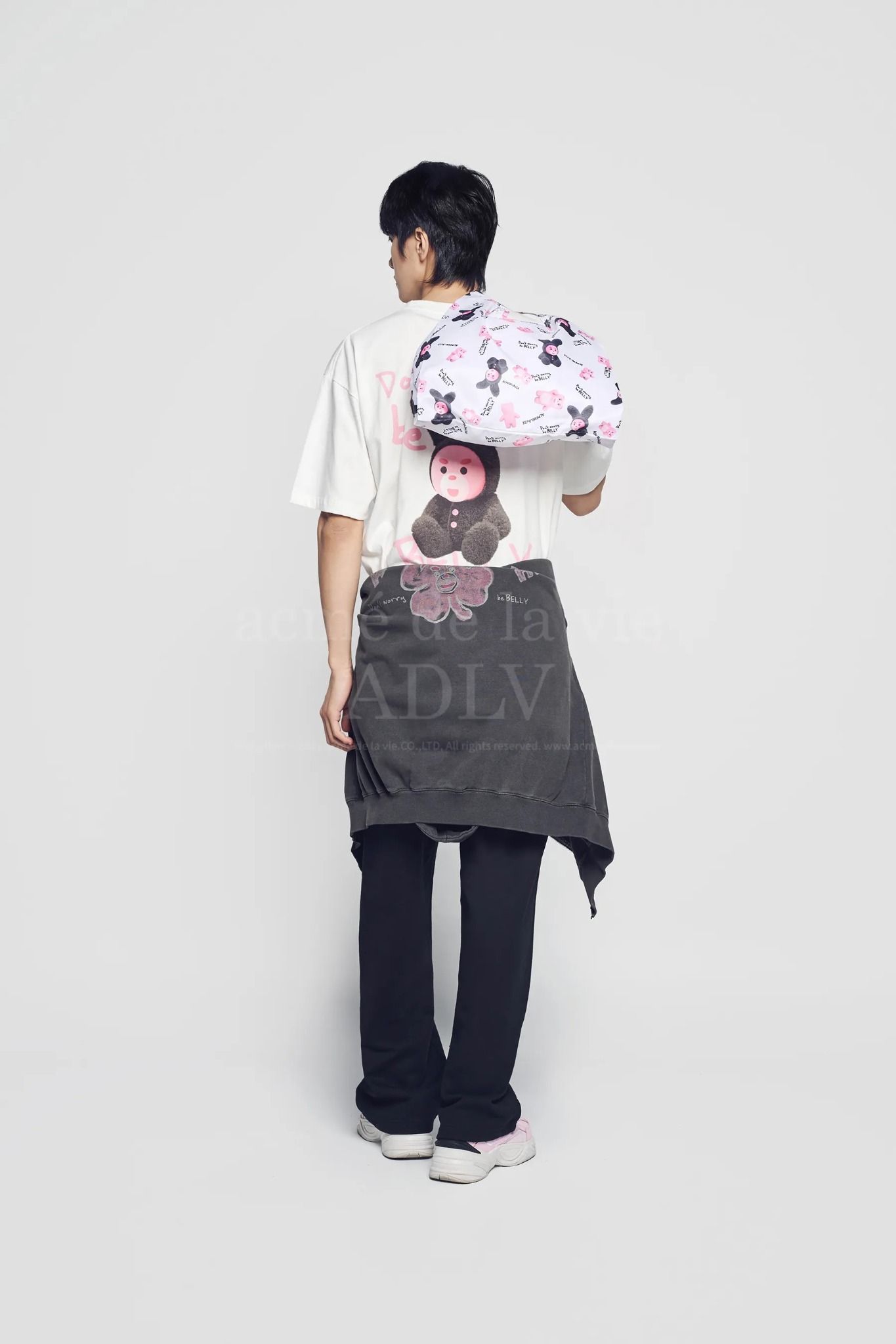 Áo thun ADLV - Acmé de la vie Rabbit Belly White