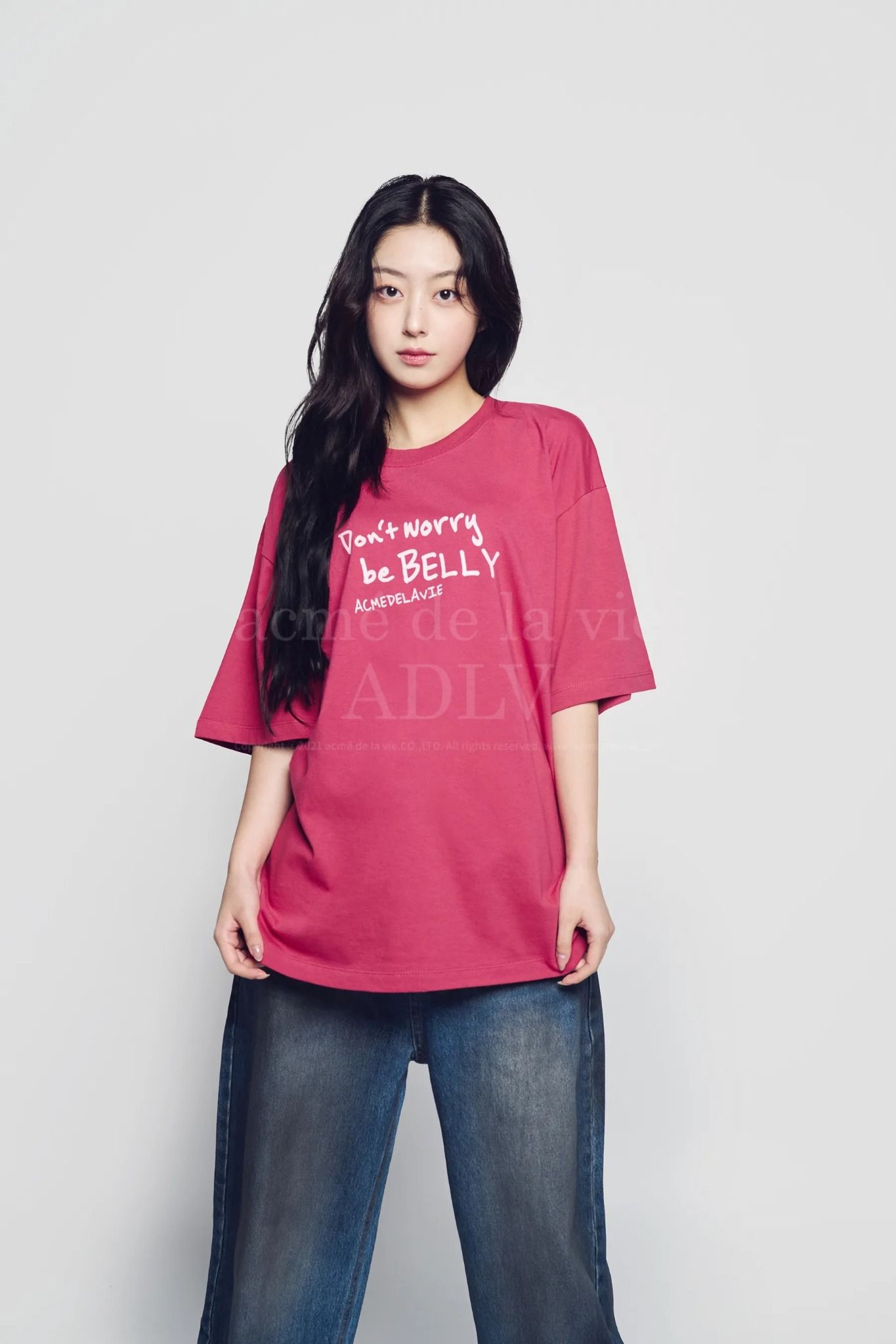 Áo thun ADLV - Acmé de la vie Rabbit Belly Pink