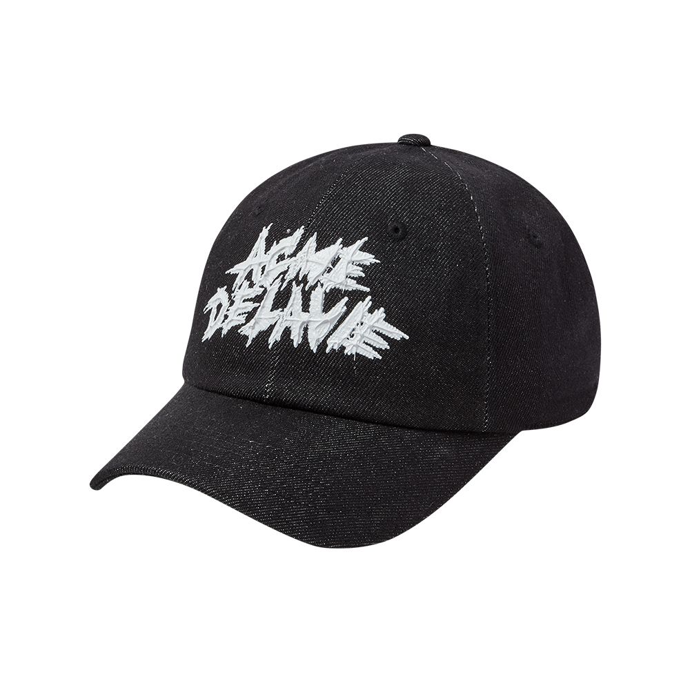 Nón ADLV - Acmedelavie Painting Point Denim Ball Cap Black