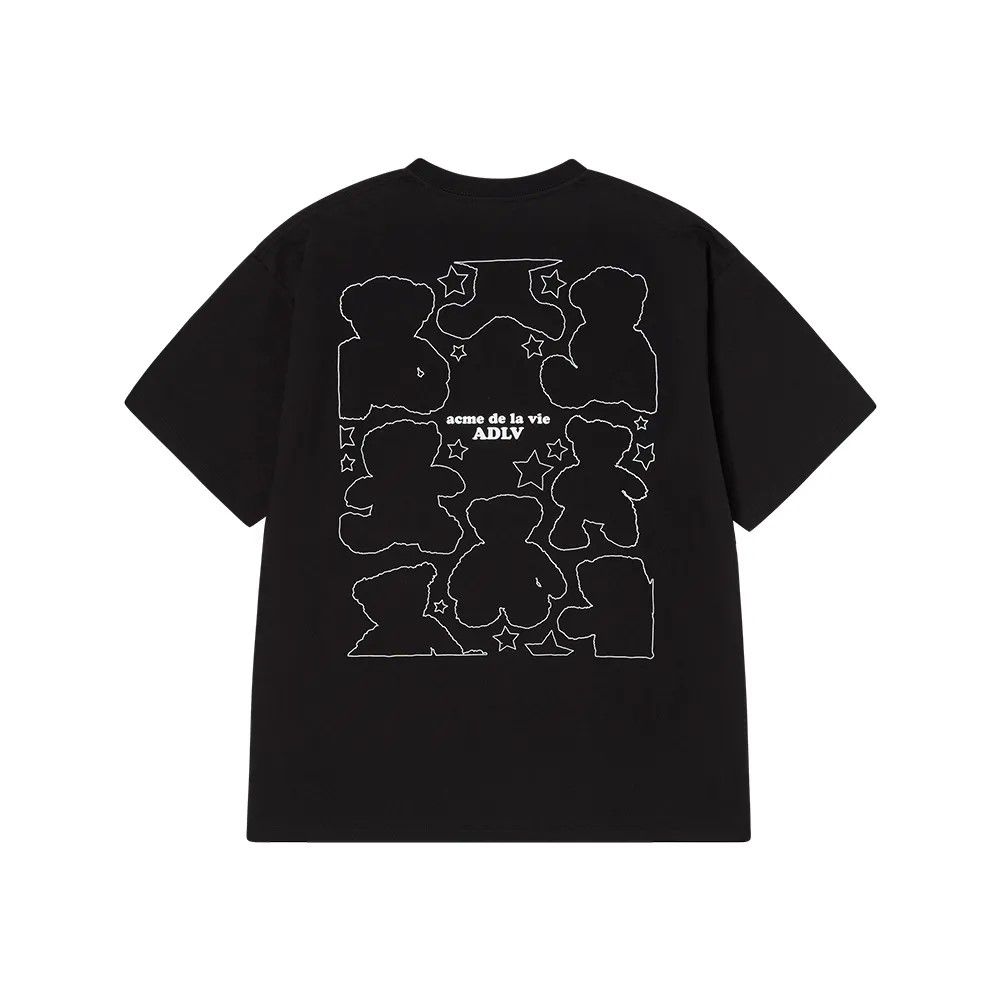 Áo thun ADLV - Acmé de la vie Bear Doll Line Archive Black