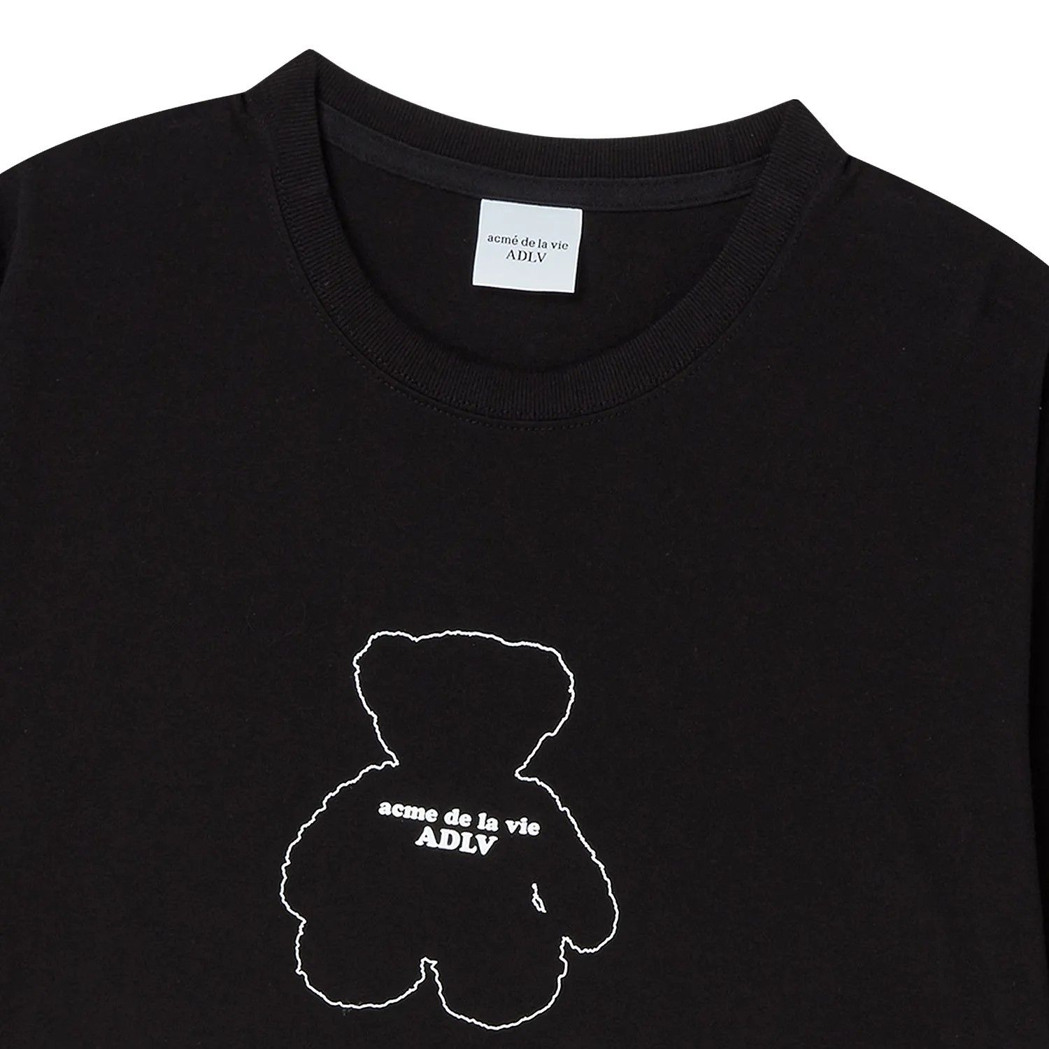 Áo thun ADLV - Acmé de la vie Bear Doll Line Archive Black