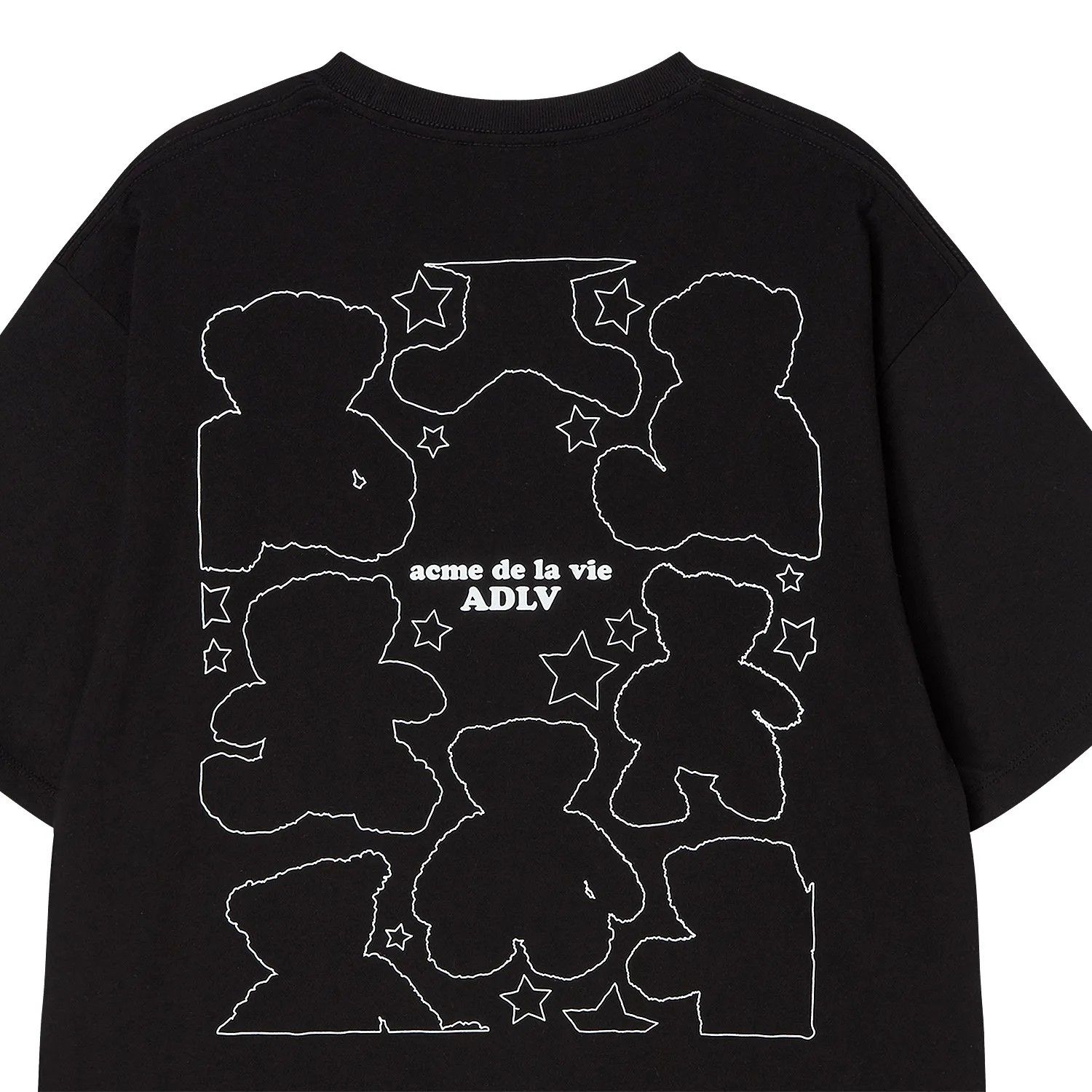 Áo thun ADLV - Acmé de la vie Bear Doll Line Archive Black