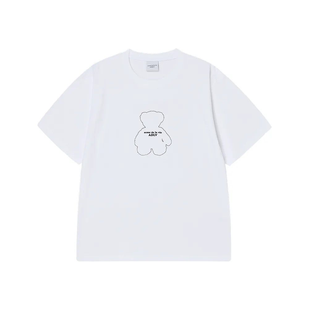 Áo thun ADLV - Acmé de la vie Bear Doll Line Archive White