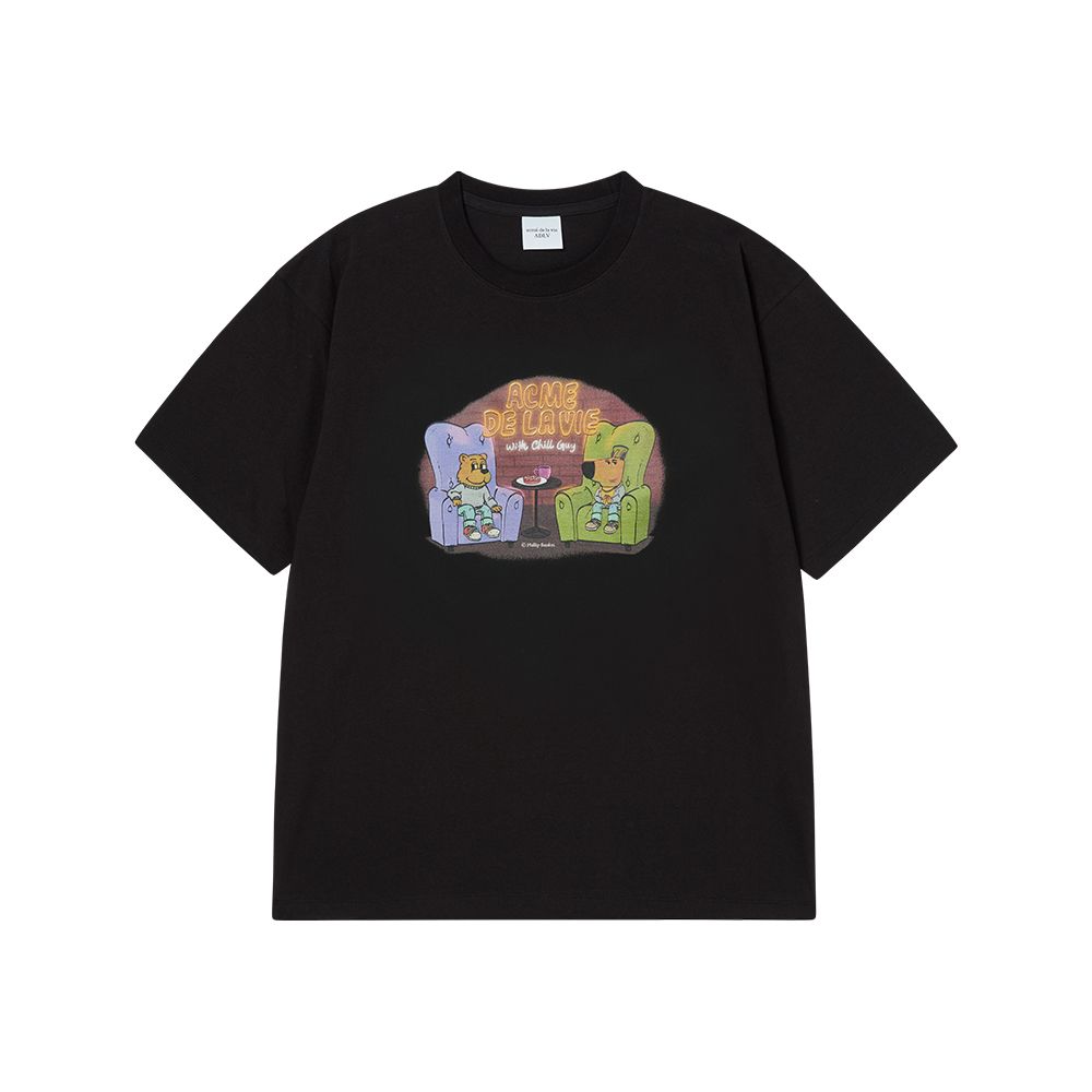 Áo thun ADLV - Acmédelavie Chill Guy AC Bear Chill Guy Short Sleeve T-Shirt