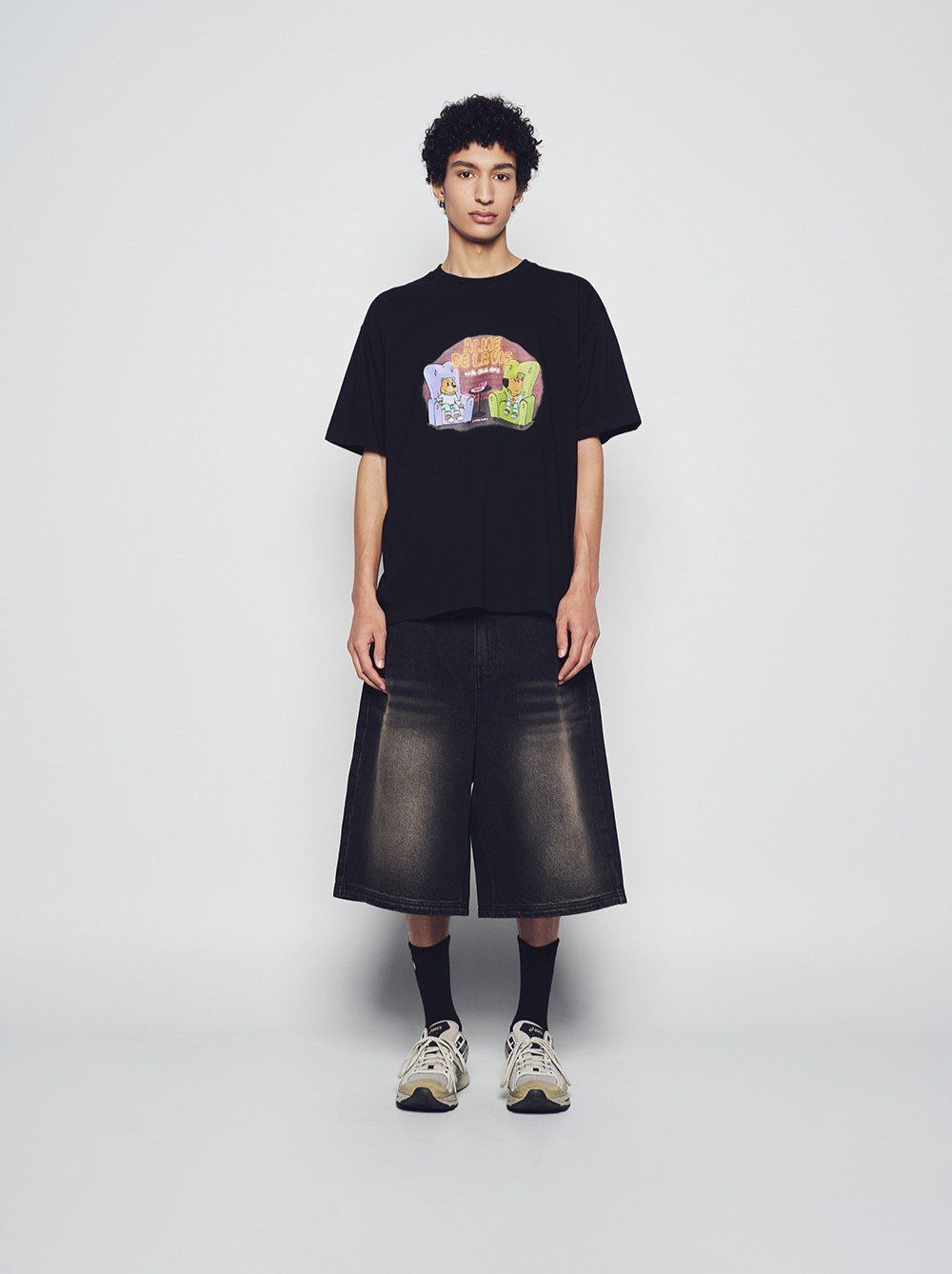 Áo thun ADLV - Acmédelavie Chill Guy AC Bear Chill Guy Short Sleeve T-Shirt