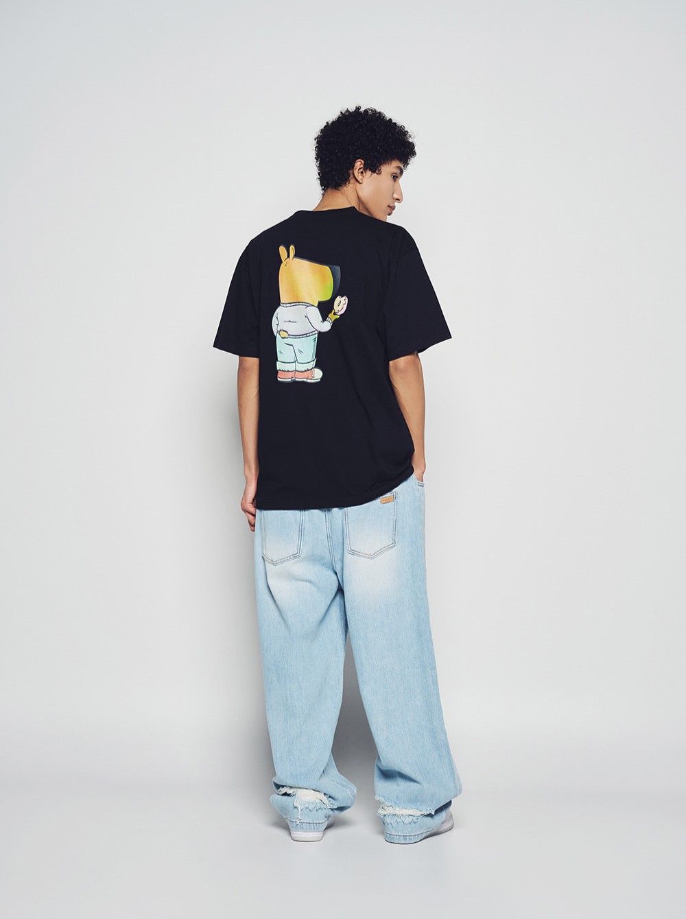 Áo thun ADLV - Acmédelavie Chill Guy Dounut Short Sleeve T-Shirt