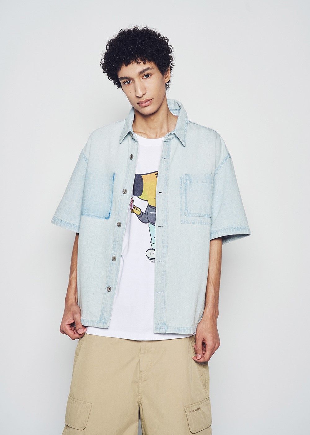 Áo thun ADLV - Acmédelavie Chill Guy Dounut Short Sleeve T-Shirt