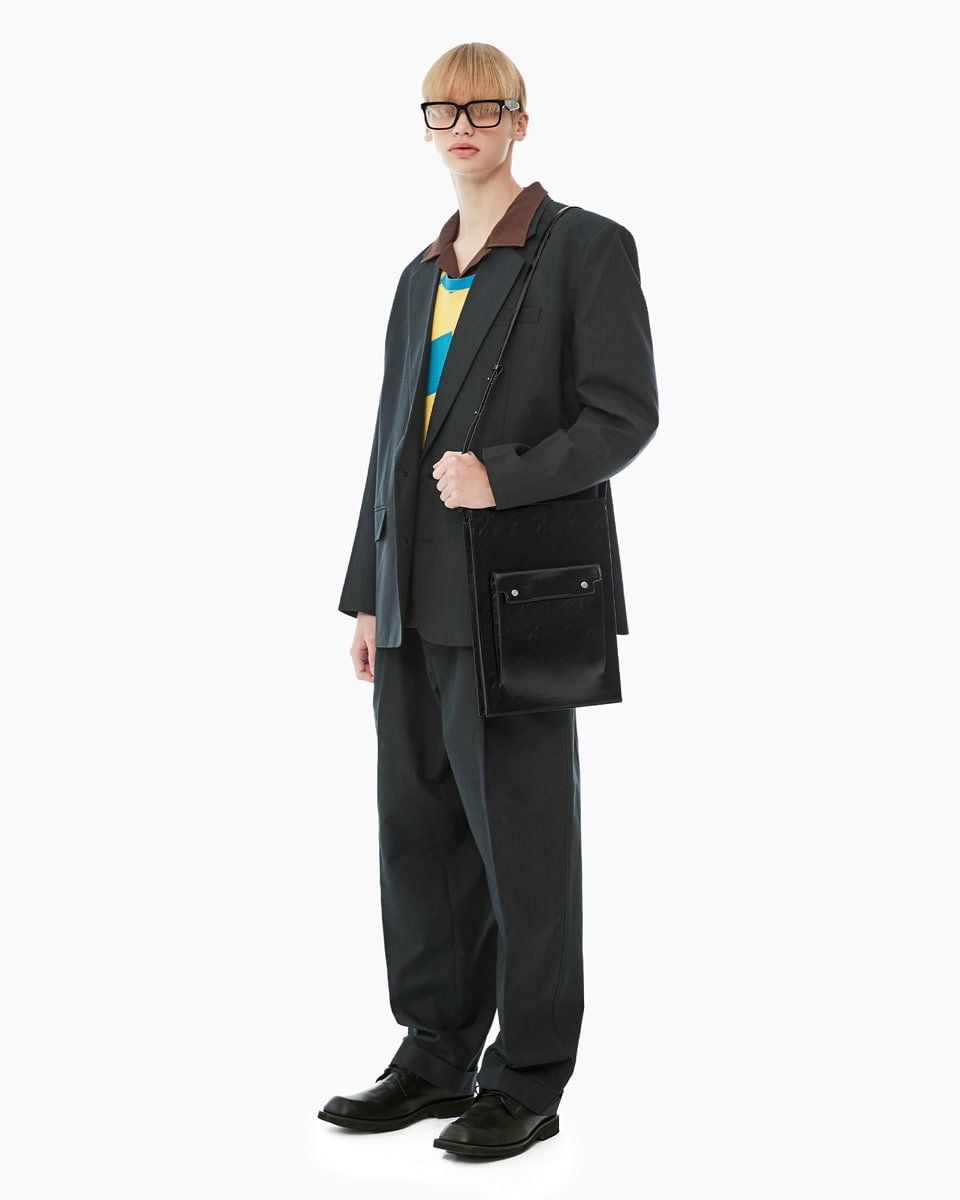 Túi Đeo Chéo Find Kapoor Korea - Marc Flat Bag 24 Black