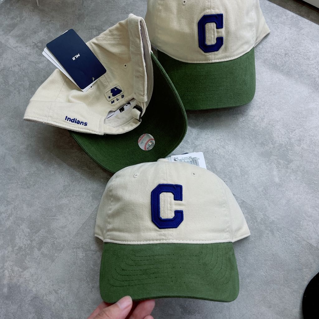Nón - MLB - C Moss Green / Milk