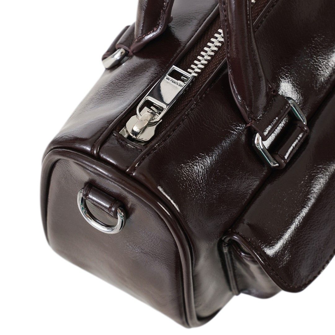 Túi Xách Stand Oil - Chubby Half Bag Marron