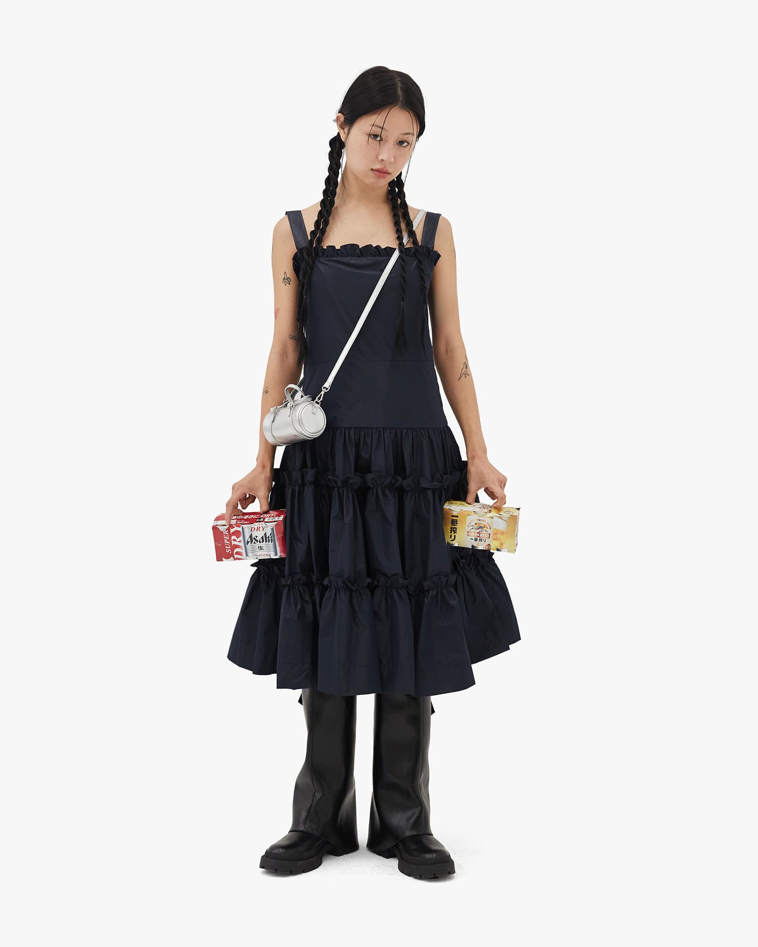 Túi Xách FindKapoor Korea - Pillow Bag 13 Silver