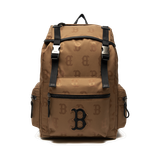  Balo MLB Korea - MONOGRAM NYLON JACQUARD BACKPACK BOSTON RED SOX - 3ABKM021N-43BGD 