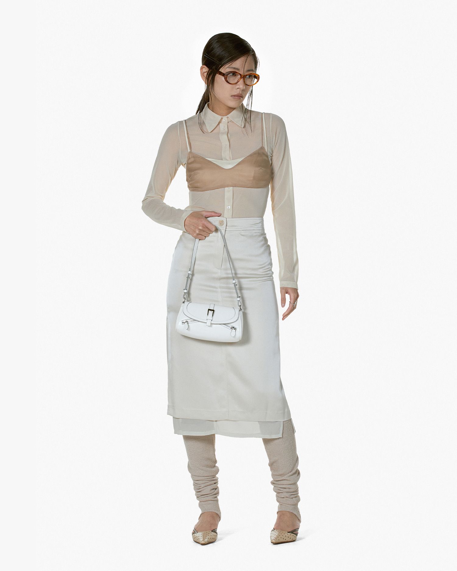 Túi Xách FindKapoor Korea - Becky Bag 21 White