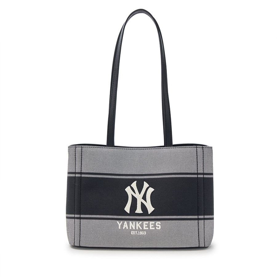 Túi Xách MLB - Varsity Lettering Canvas Shoulder Bag NY Yankees - 3ABQB015N-50BKS