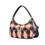  Túi MLB Korea - ARGYLE MONOGRAM TRAP HOBO BAG NEW YORK YANKEES - 3ABQS072N-50NYD 