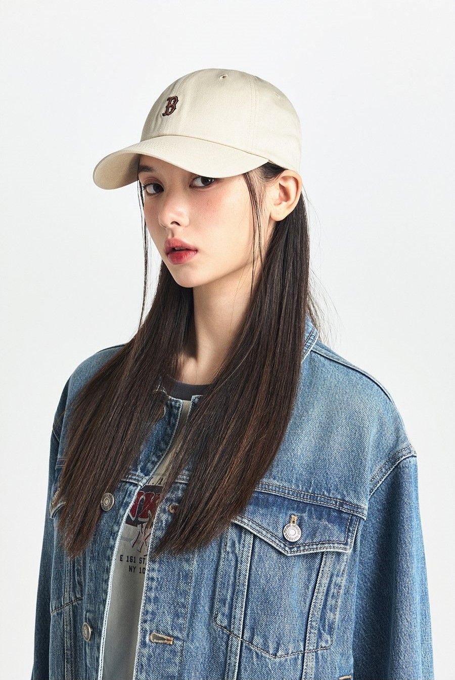 Nón MLB Korea - Nano Logo Unstructured Ball Cap Boston Redsox - 3ACPB045N-43SAM