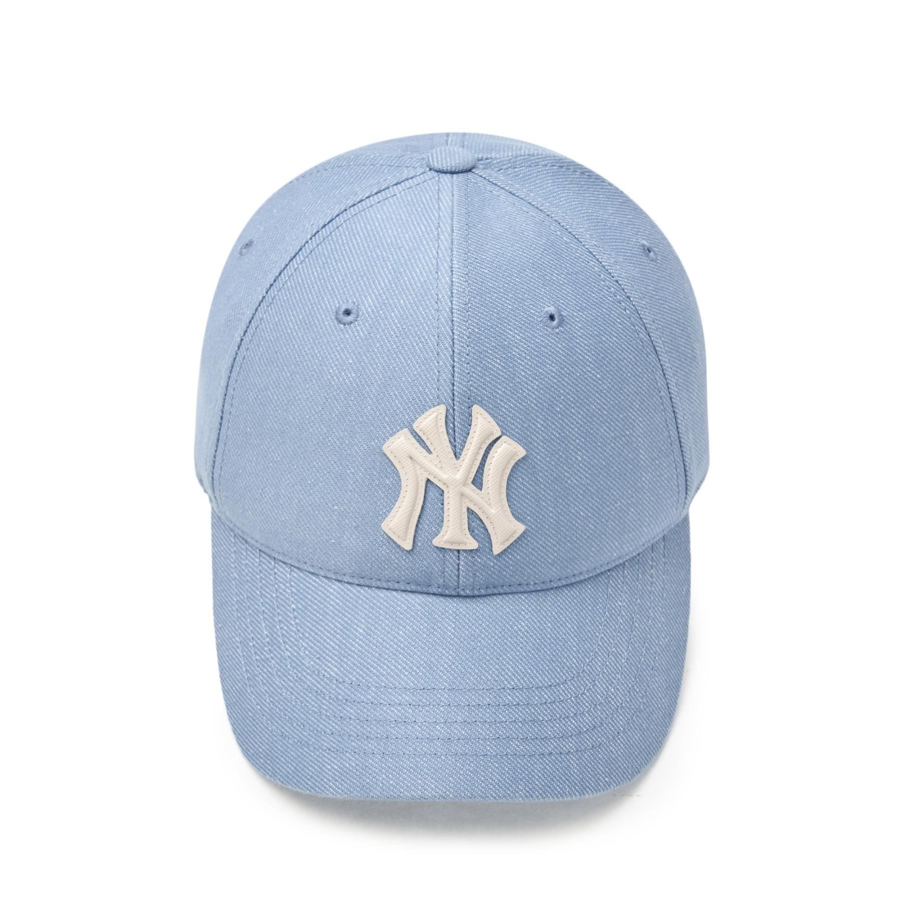 Nón MLB Korea - Denim New Structured Ball Cap New York Yankees - 3ACPD015N-50BLL