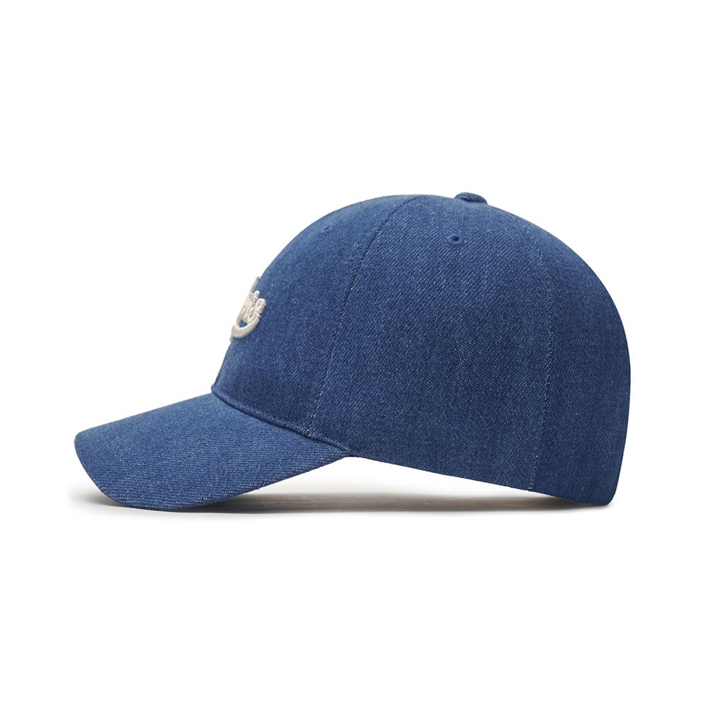 Nón MLB Korea - Varsity Culsive Lettering Denim LA Dodgers - 3ACPVD14N-07INS