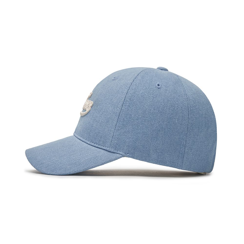 Nón MLB Korea - Varsity Culsive Lettering Denim NY Yankees - 3ACPVD14N-50BLL