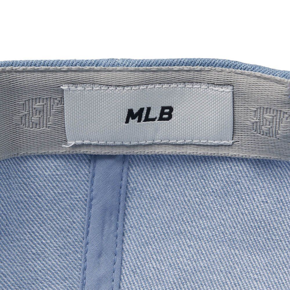 Nón MLB Korea - Varsity Culsive Lettering Denim NY Yankees - 3ACPVD14N-50BLL