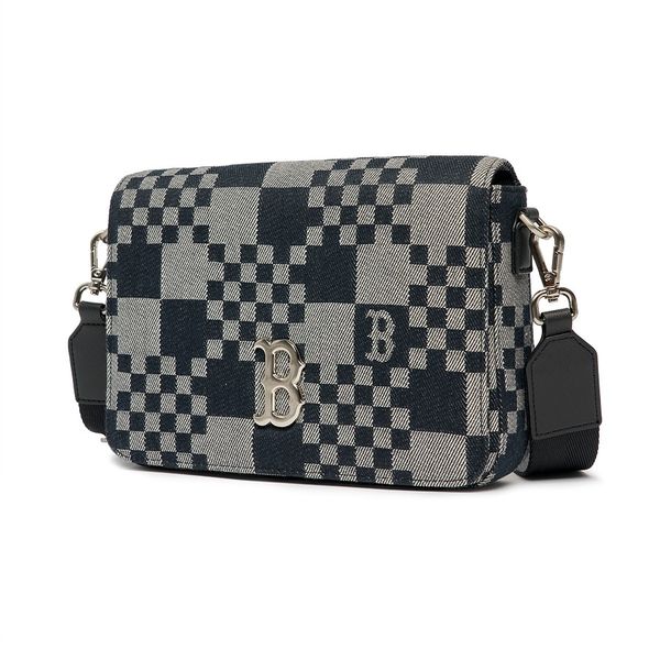  Túi MLB Korea - CHECKERBOARD JACQUARD CROSSBODY BOSTON RED SOX - 3ACRM062N-43BKS 