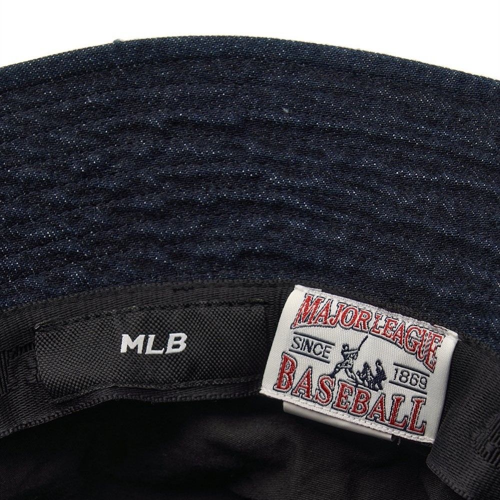 Nón Bucket MLB - Basic Coopers Denim Bucket Hat New York Yankees - 3AHTDS24N-50INS