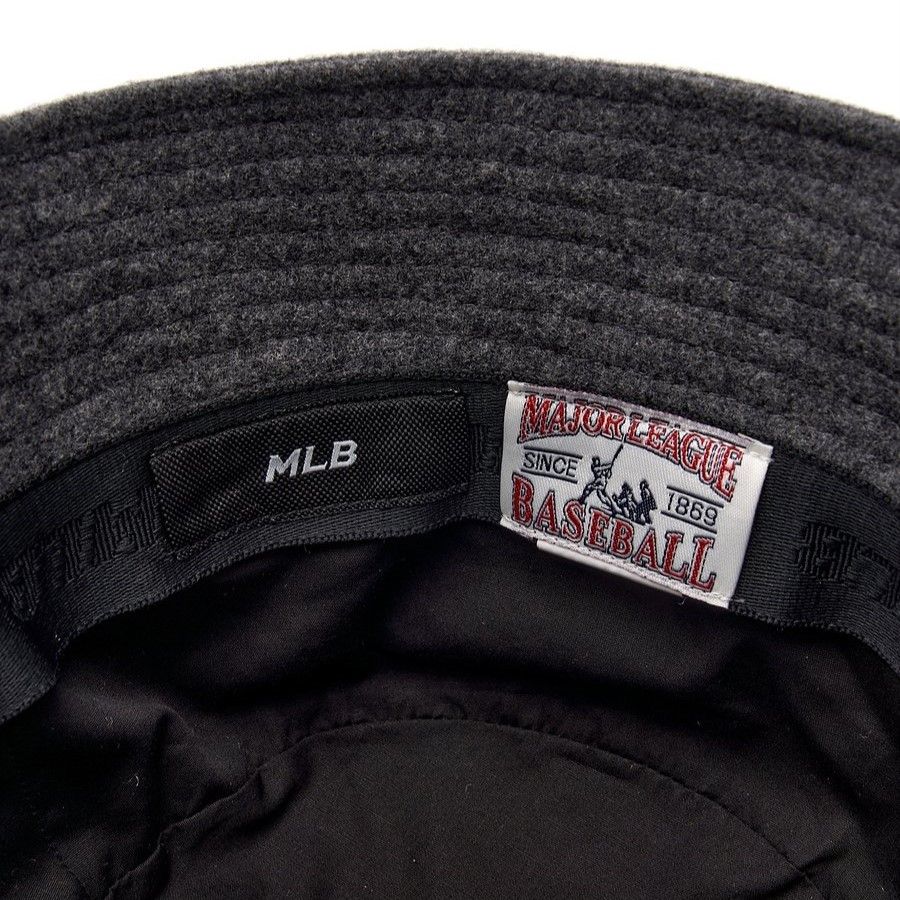 Nón Bucket MLB - Basic Wool Bucket Hat Cleveland Guardians - 3AHTW0146-45MGD