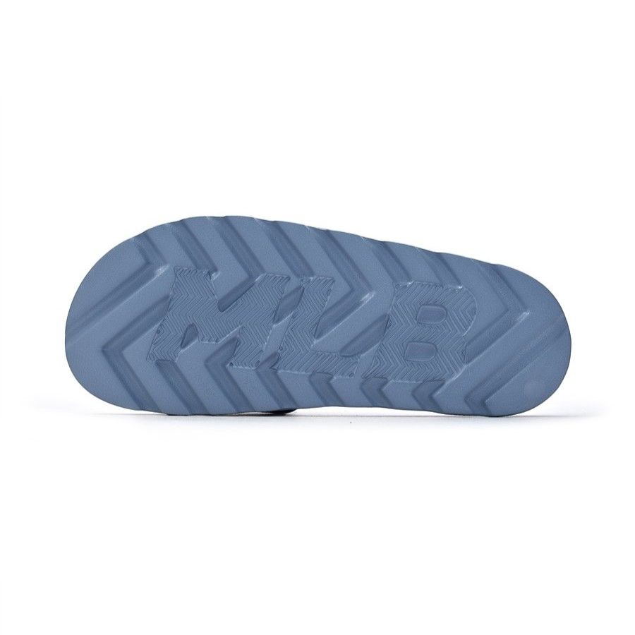 Dép MLB Korea - Mounder Denim Monogram Slide NY Yankees - 3ALPSDM53-50BLS