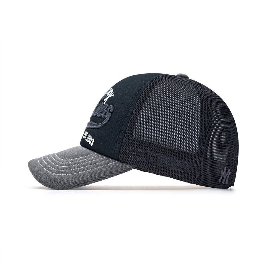 Nón MLB Korea - Varsity Vintage Mesh Cap NY Yankees - 3AMCV0153-50BKS