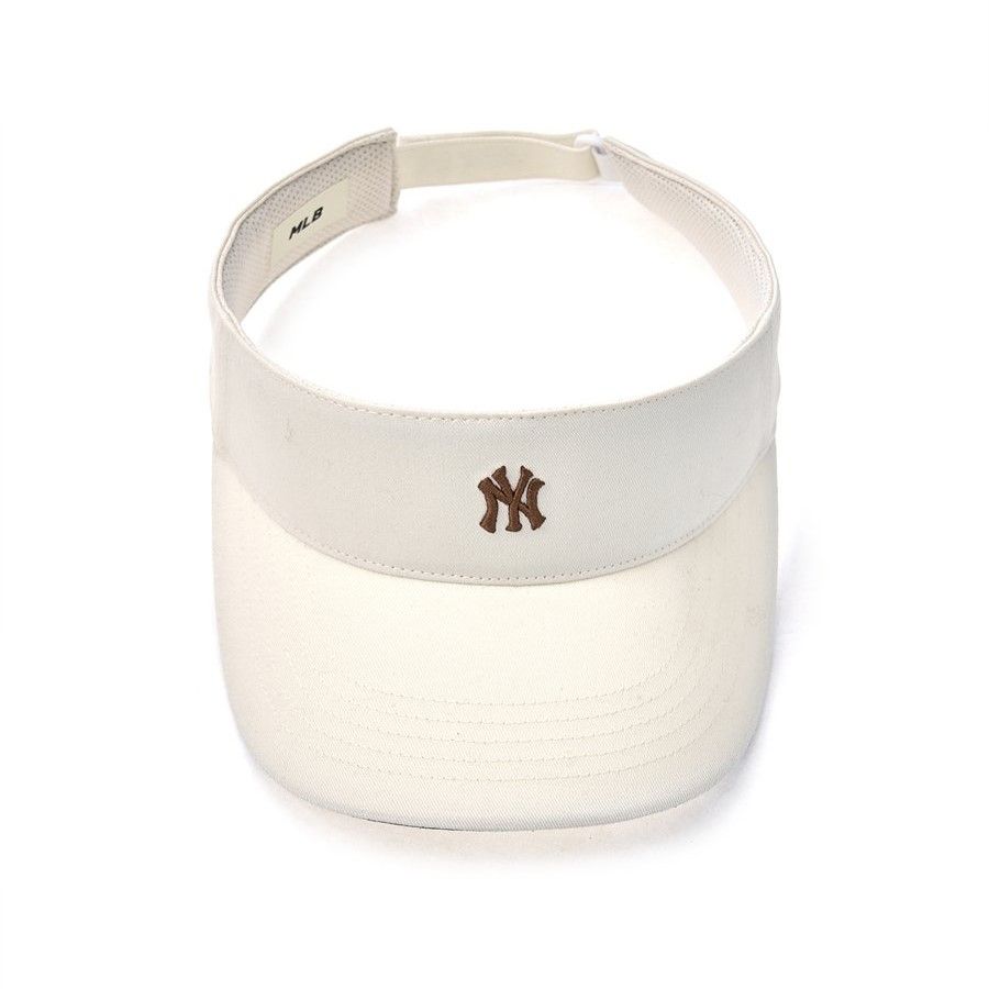 Nón Nửa Đầu MLB Korea - Nano Logo Sun Cap New York Yankees - 3ASCB0153-50CRS