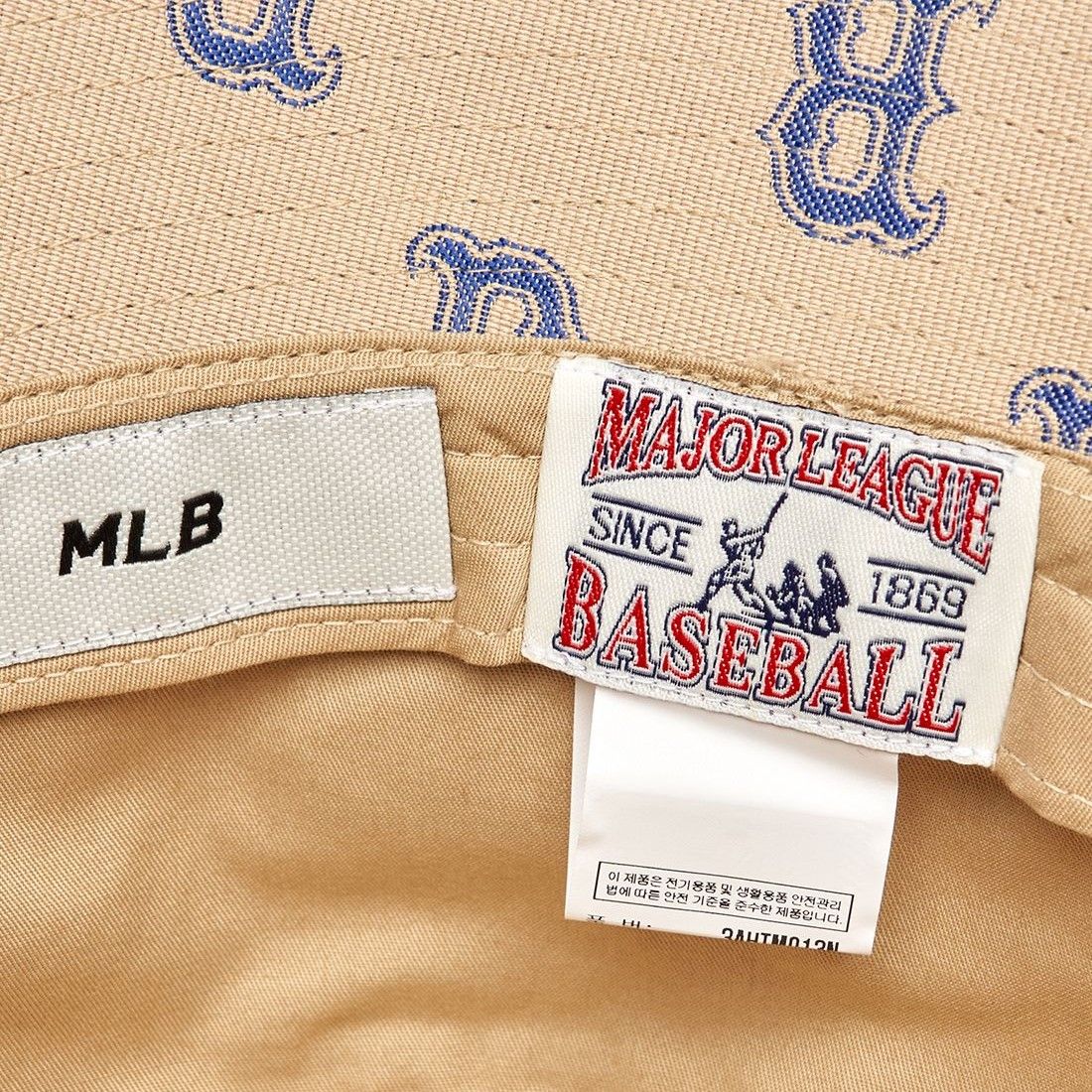 Nón Bucket MLB - Big Classic Monogram Boston Red Sox - 3AHTM013N-43SAL