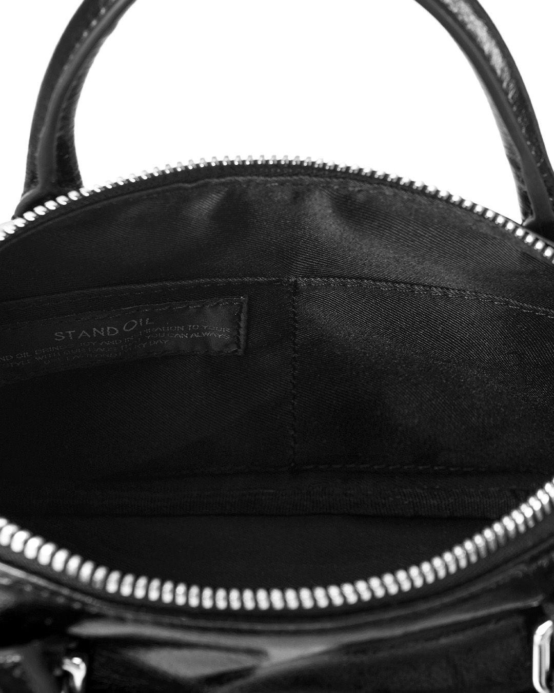 Túi Xách Stand Oil - Chubby Half Bag Black