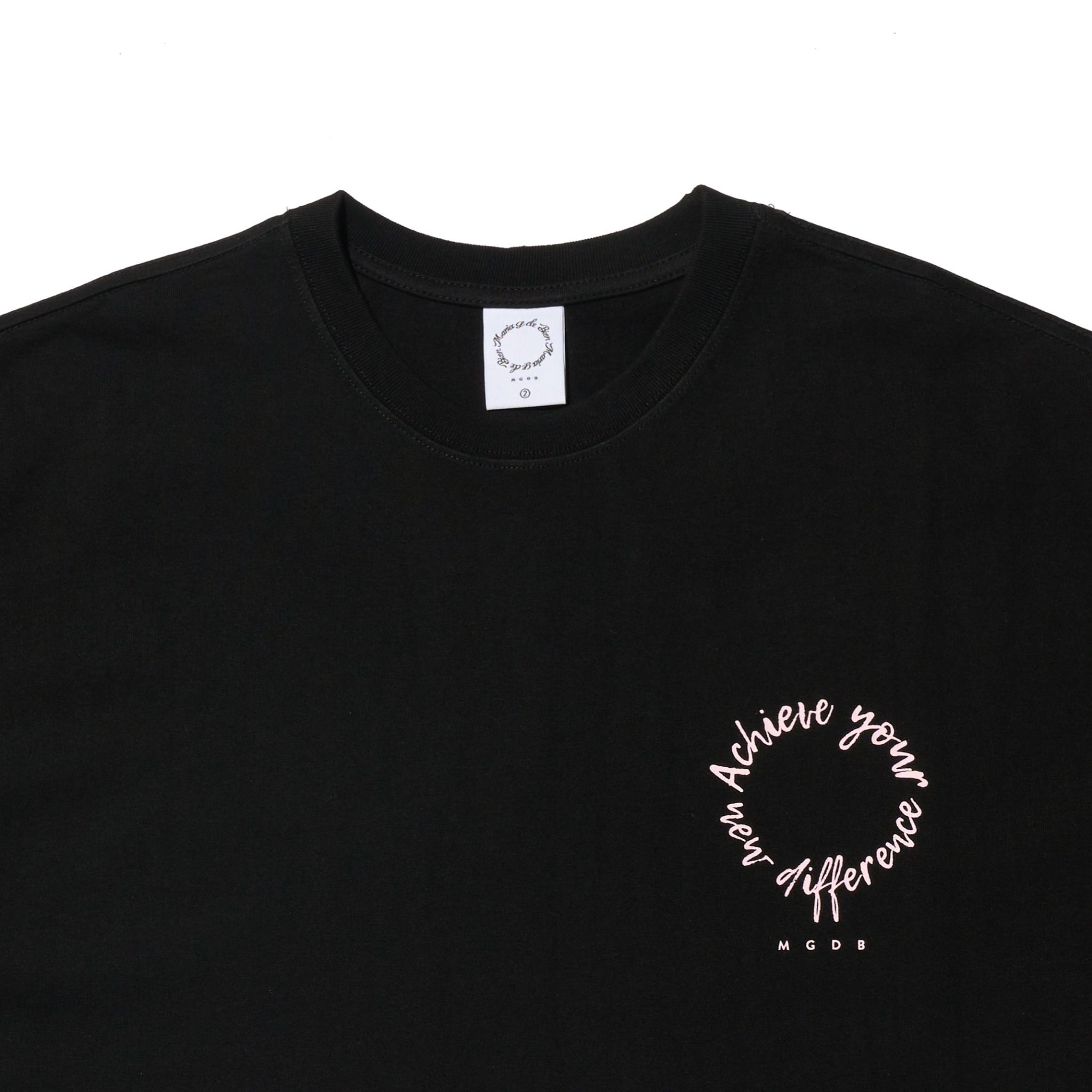 Áo thun Mariagedebien (MGDB) - Black/Pink T-shirt