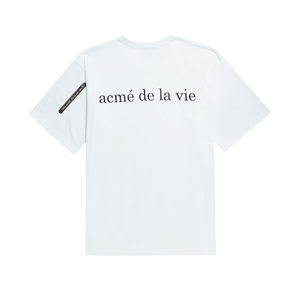 Áo thun - Acmé de la vie - ADLV BABY FACE SHORT SLEEVE T-SHIRT WHITE DONUTS 1