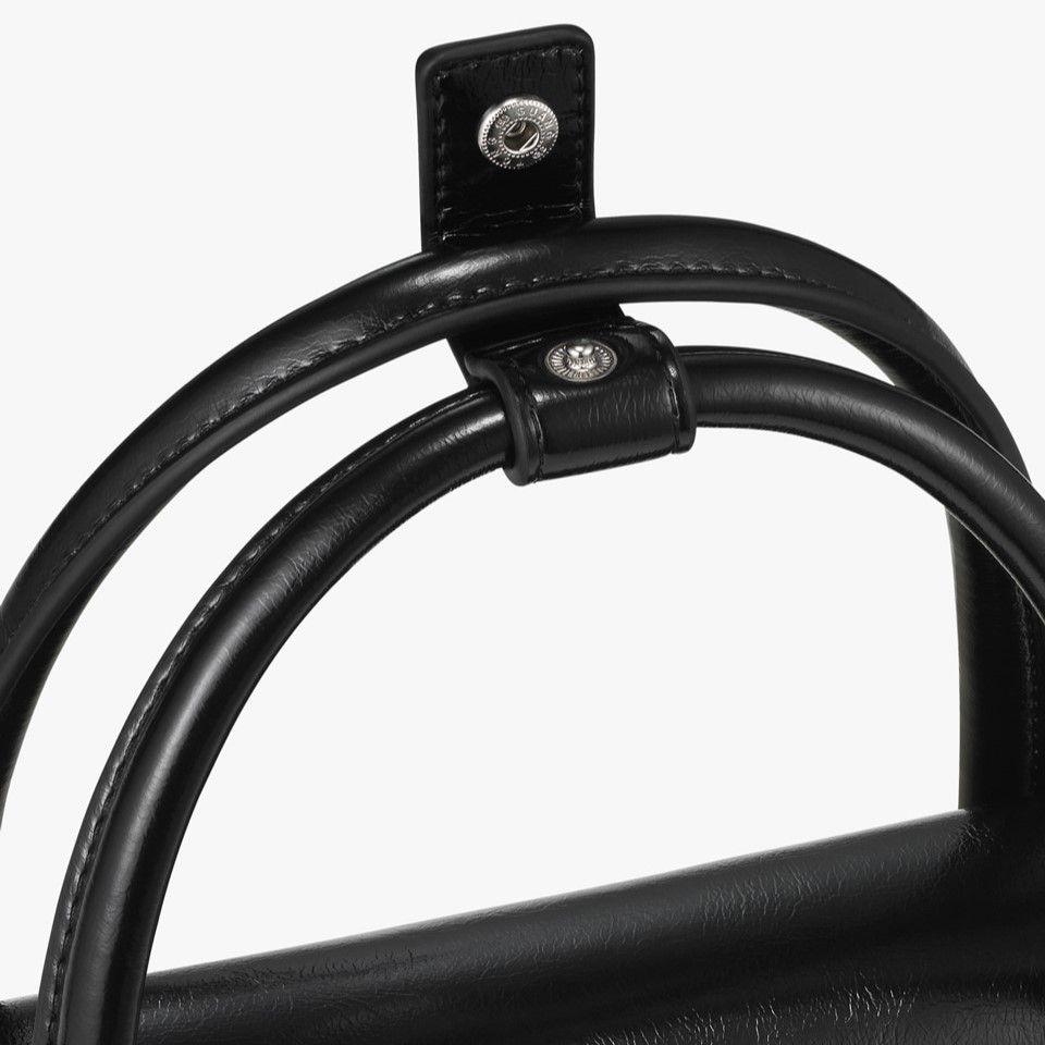 Túi Xách FindKapoor Korea - Marty Bag 18 Crinkled White Black