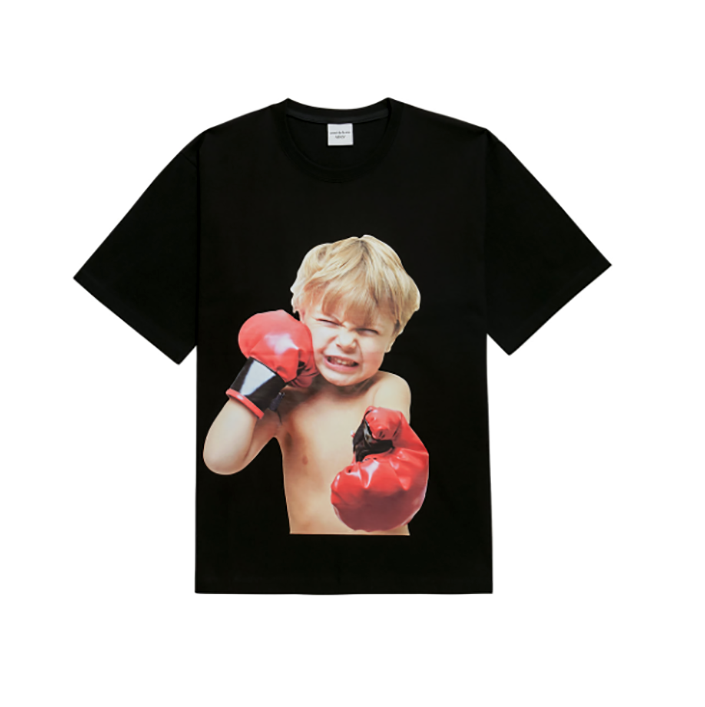 Áo thun - Acmé de la vie - ADLV BABY SHORT SLEEVE T-SHIRT BLACK BOXING