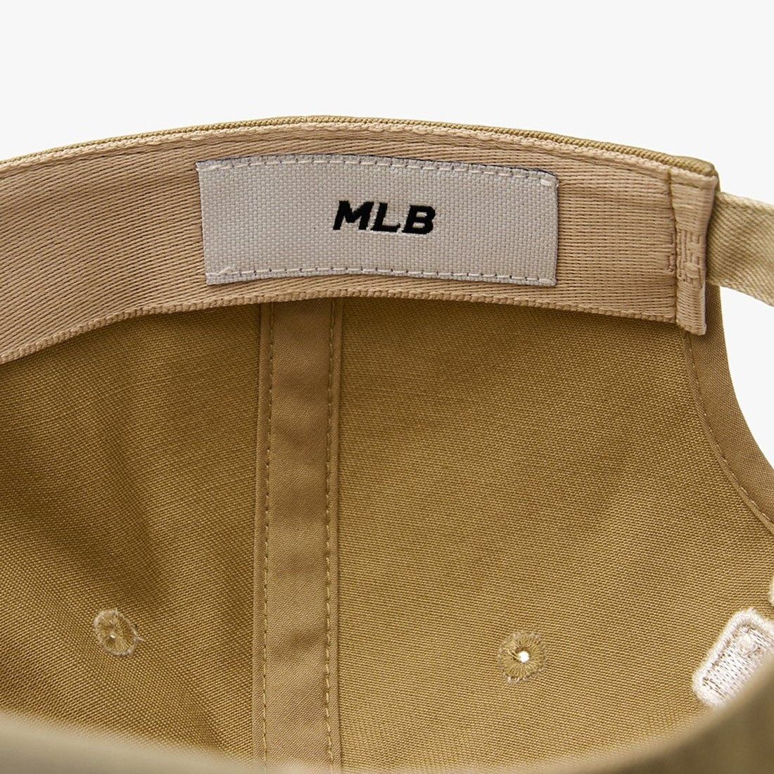 Mũ Nón MLB - Logo Color Block Unstructured Ball Cap New York Yankees Beige - 3ACP3404N-50BGD