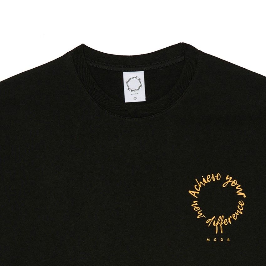 Áo thun Mariagedebien (MGDB) - Black/Orange T-shirt