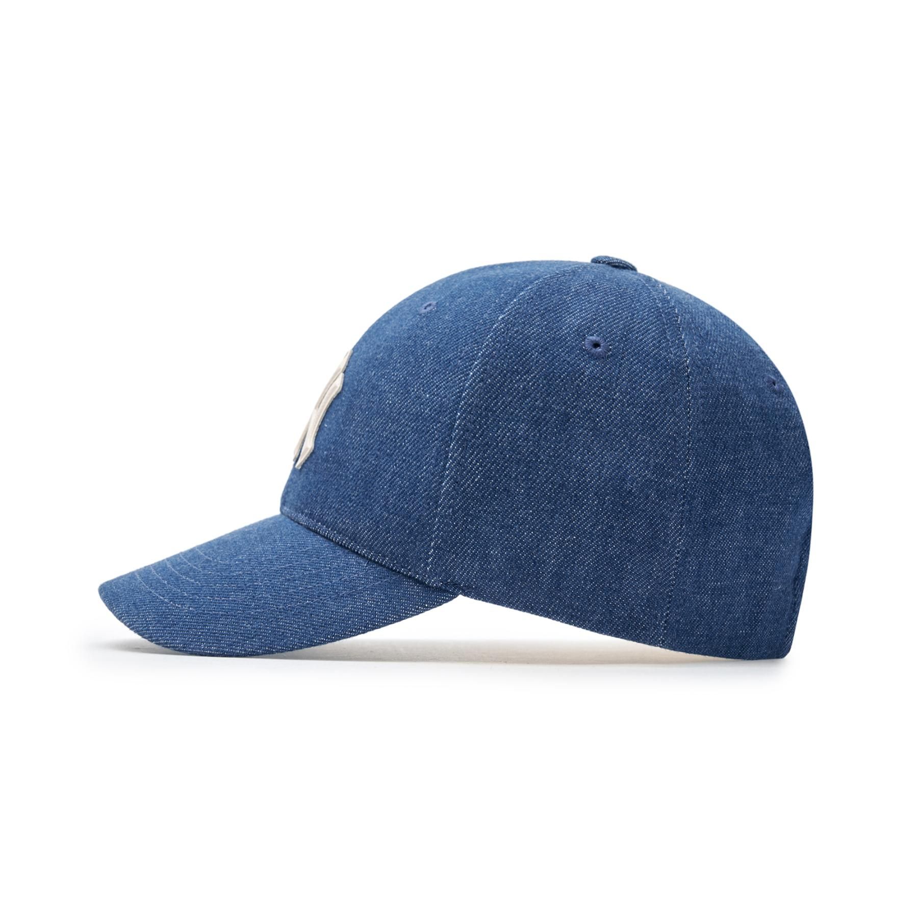 Nón MLB Korea - Denim New Structured Ball Cap New York Yankees - 3ACPD015N-50INS