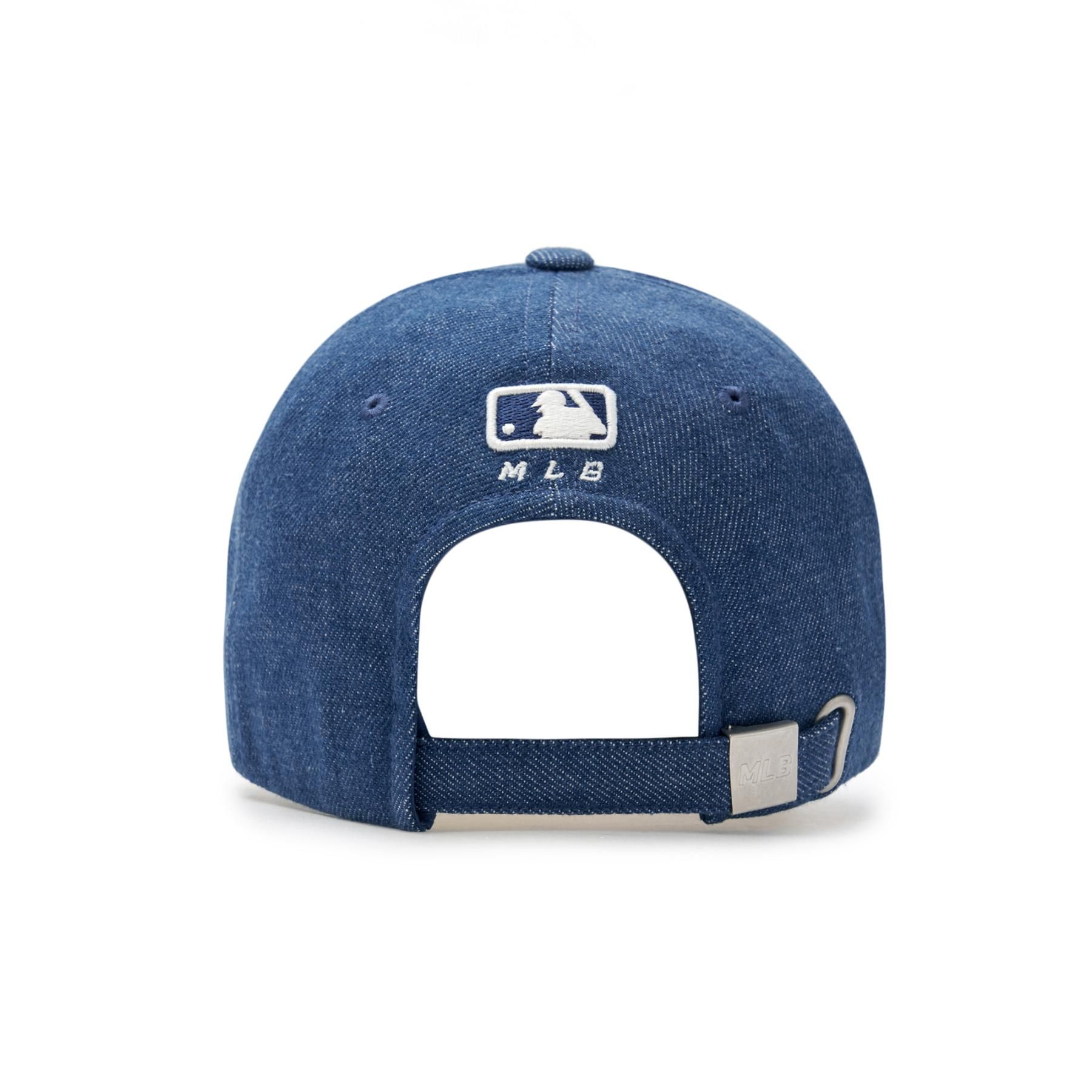 Nón MLB Korea - Denim New Structured Ball Cap New York Yankees - 3ACPD015N-50INS