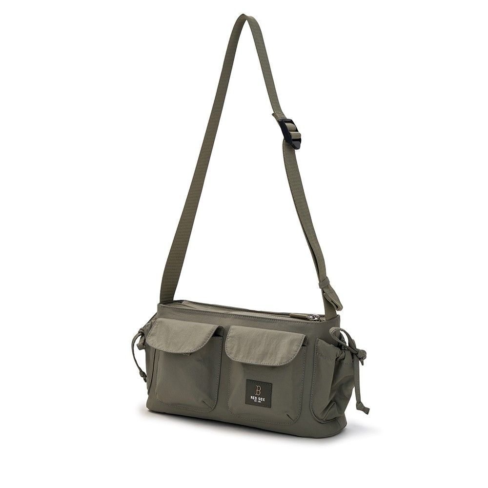 Túi Xách MLB Korea - Basic Gofcore Pocket Crossbody Boston Red Sox - 3ACRB035N-43KAP