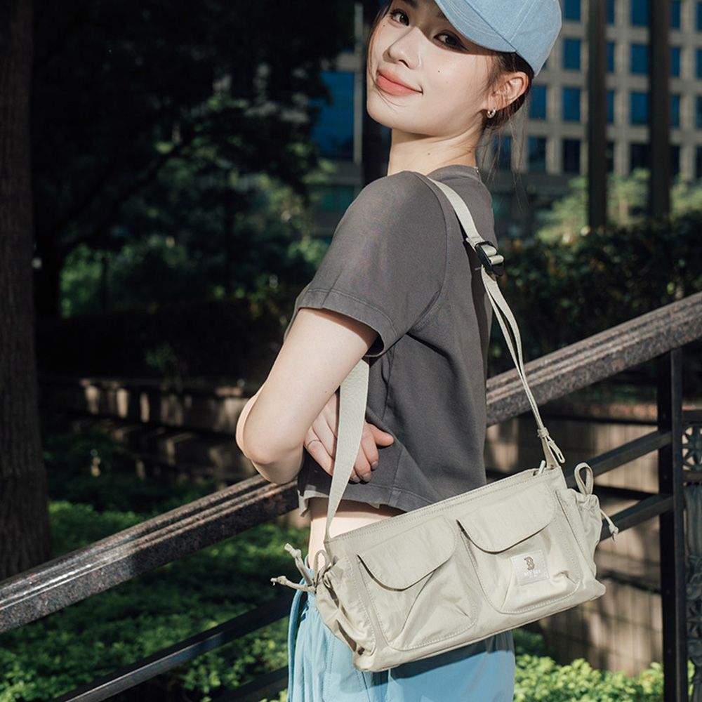 Túi Xách MLB Korea - Basic Gofcore Pocket Crossbody Boston Red Sox - 3ACRB035N-43SAS