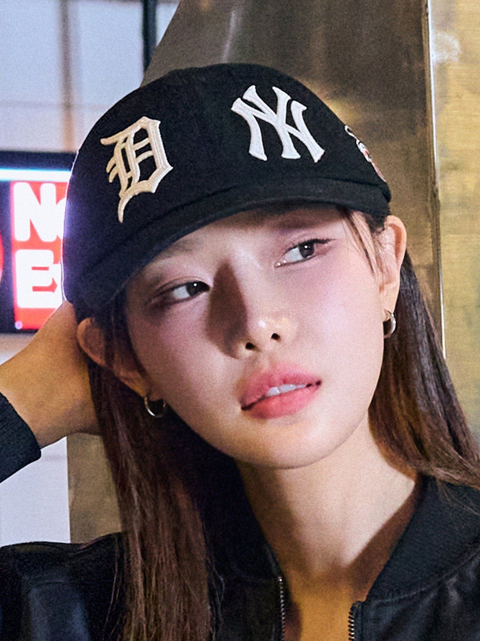 Nón MLB Korea - League Logo Unstructured Ball Cap MLB - 3ACPB215N-00BKS