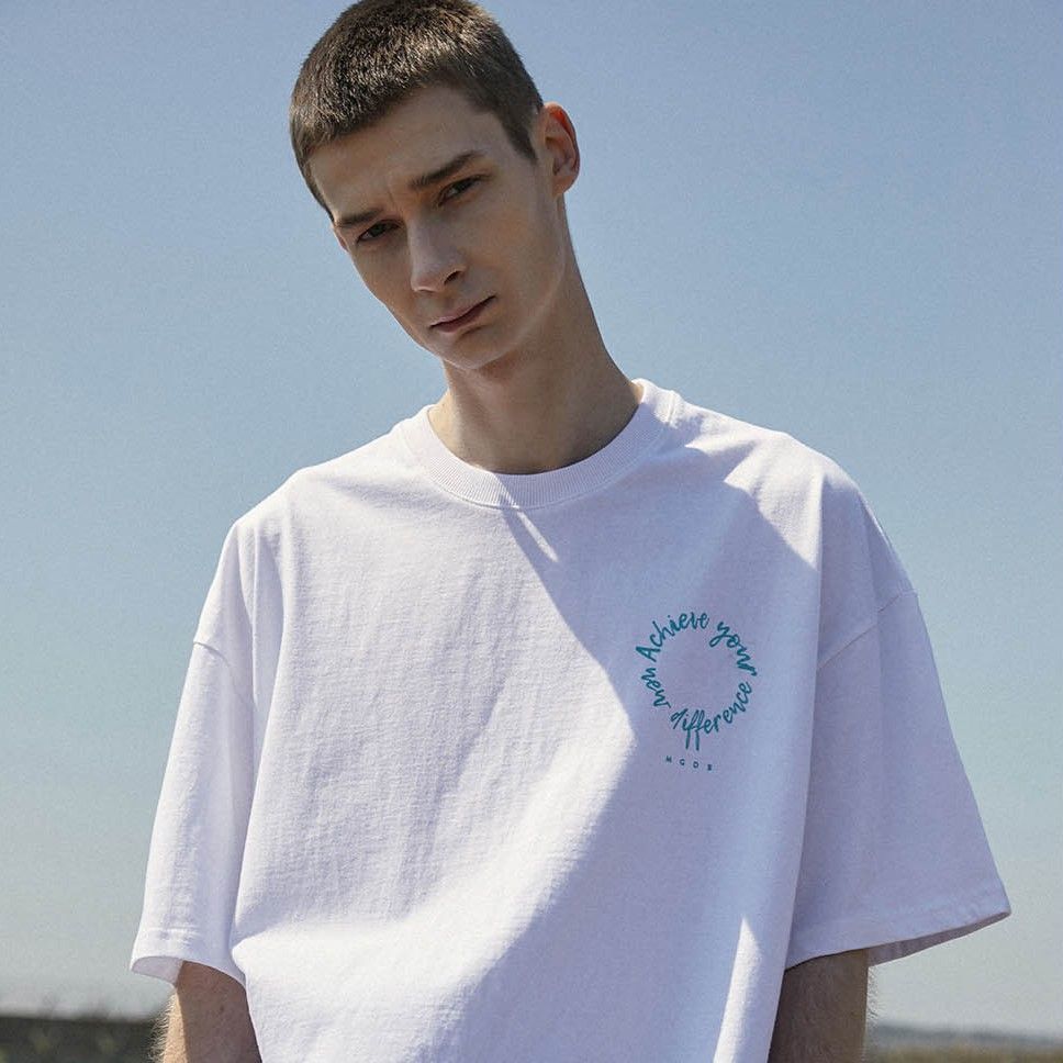 Áo thun Mariagedebien (MGDB) - White/Mint T-shirt
