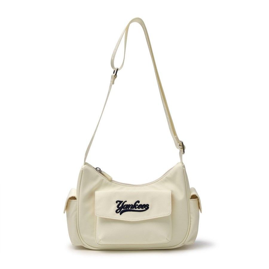 Túi MLB Korea - VARSITY NYLON HOBOBAG NEW YORK YANKEES - 7ACRV015N-50NBL