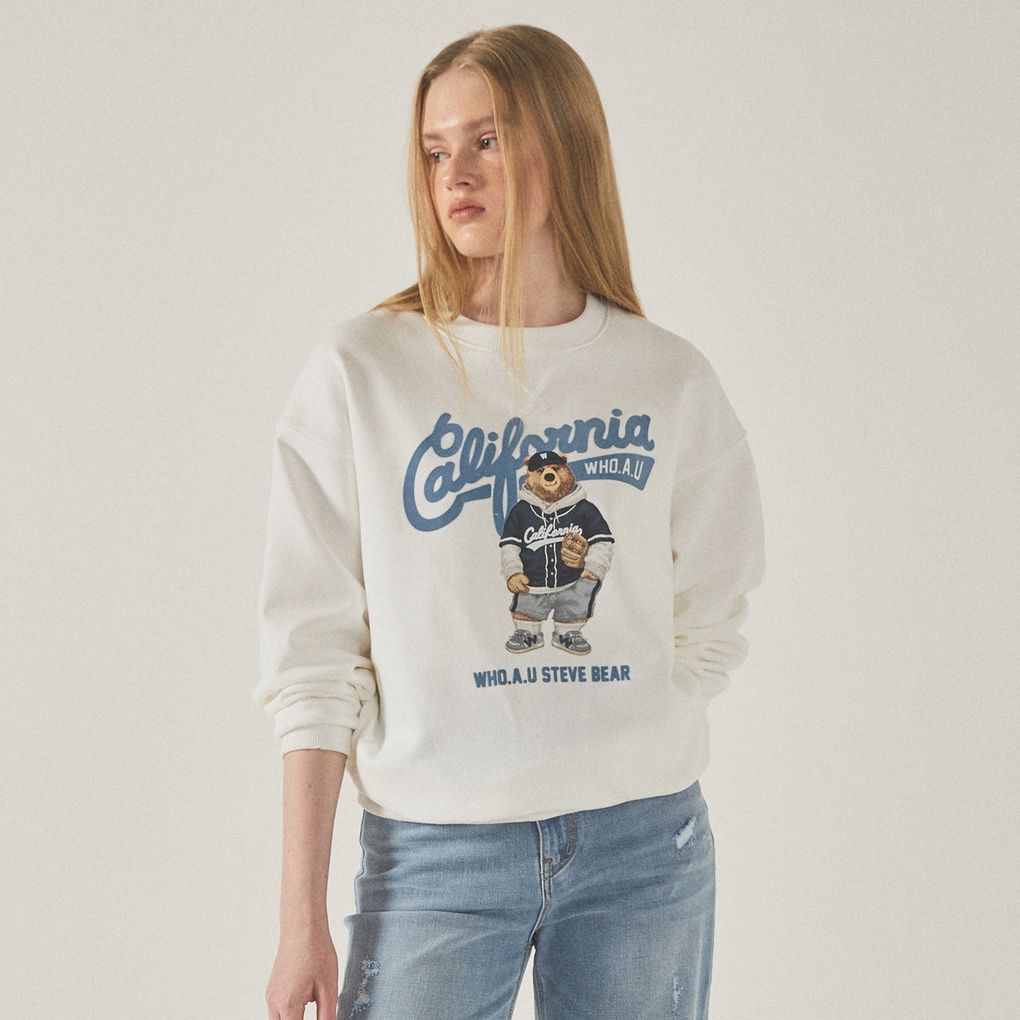 Áo Sweater WHOAU - Steve Photo Sweatshirt - WHMWF2221U